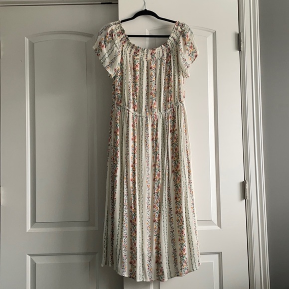 Floral Midi Dress - Picture 1 of 2